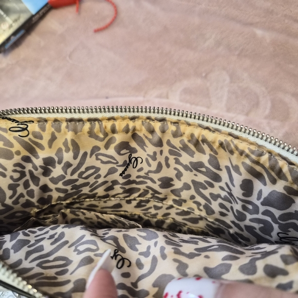 Guess Elegant White and Brown Women´s Handbag